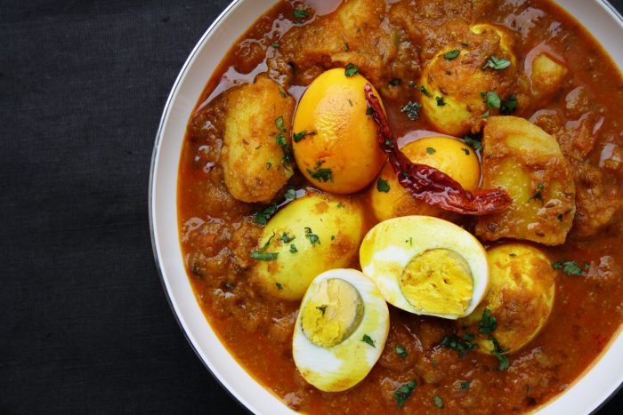 dimer curry recipe in bengali