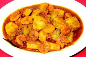 Gathi Kochu Chingri recipe